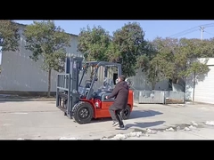 ELECLIFT চার চাকার ফোর্কলিফ্ট উচ্চ-কার্যকারিতা ডিজেল / বৈদ্যুতিক / এলপিজি