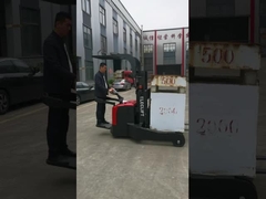 অস্থির স্থল বৈদ্যুতিক প্যালেট স্ট্যাকার উচ্চ লোড ক্ষমতা