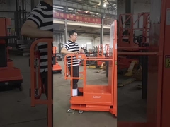 লিফটিং উচ্চতা 2.7m-6m সঙ্গে সেমি ইলেকট্রিক অর্ডার পিকার অপারেট সহজ